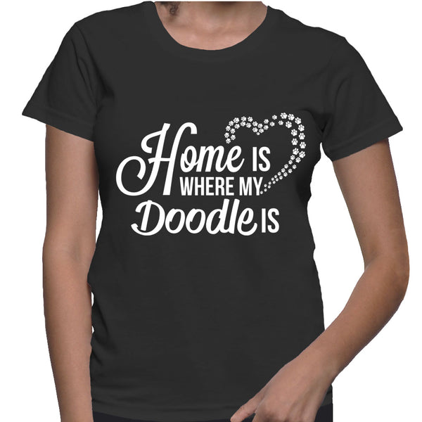 Home Is Where My Doodle Is (White)