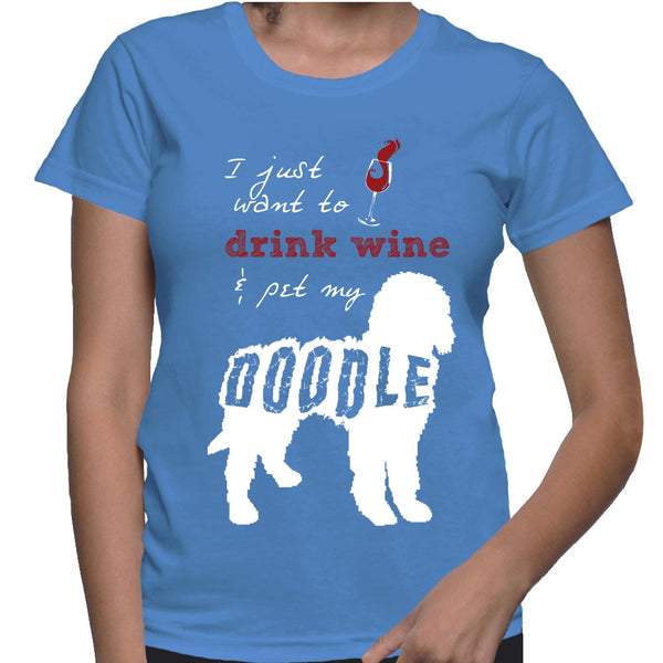 Drink Wine And Pet My Doodle