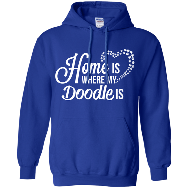 Home Is Where My Doodle Is - Gildan Hoodie