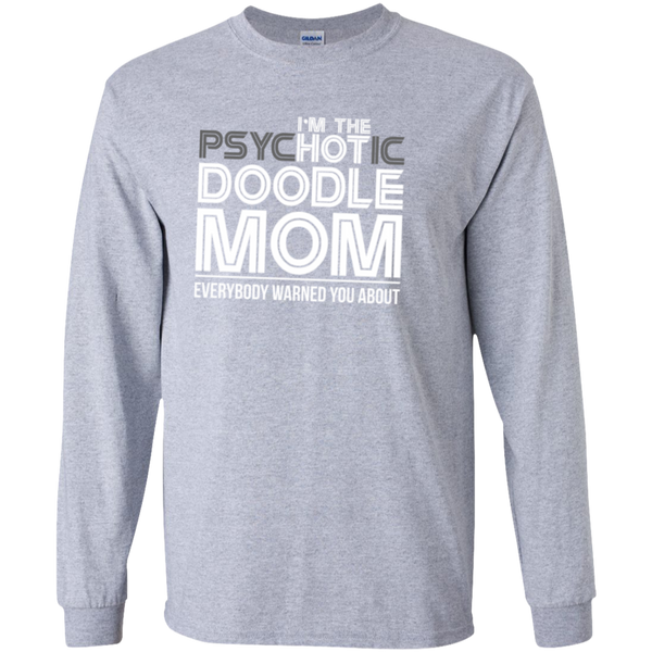 Hot Doodle Mom - Gildan Long Sleeve