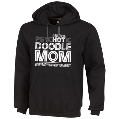 Hot Doodle Mom - Gildan Heavyweight Pullover Fleece