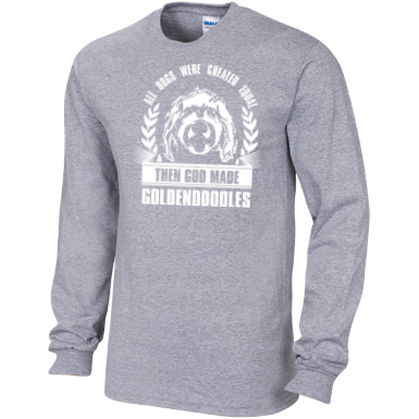 Then God Made Goldendoodles - Gildan Long Sleeve