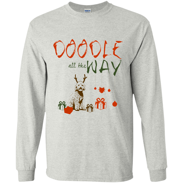 Doodle All The Way - Gildan LS Ultra T-Shirt