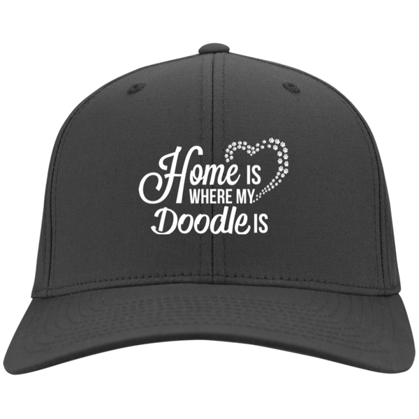 Home Is Where My Doodle Is - Twill Cap