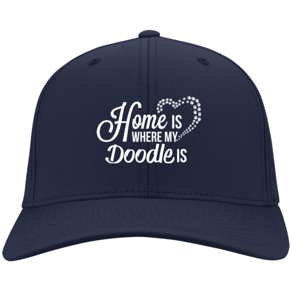 Home Is Where My Doodle Is - Twill Cap