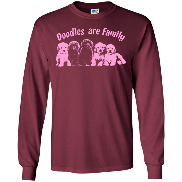 Doodles Are Family - Gildan Long Sleeve T-Shirt