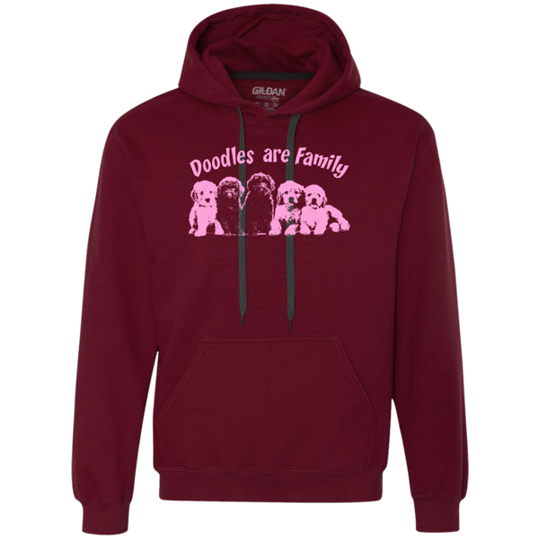 Doodles Are Family - Gildan Heavyweight Fleece Sweatshirt