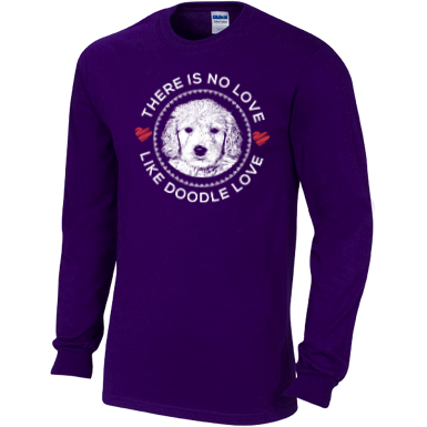 There is no Love Like Doodle Love - Gildan Long Sleeve