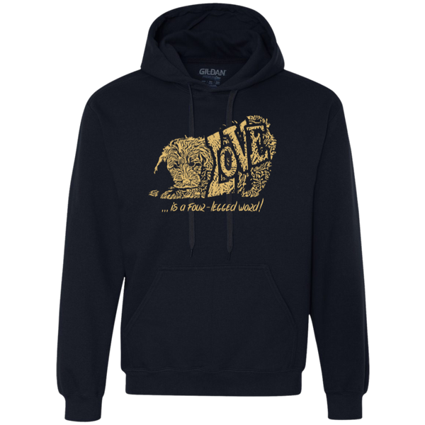 Love Is a Four Legged Word - Gildan Heavyweight Fleece Sweatshirt