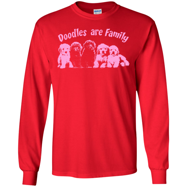 Doodles Are Family - Gildan Long Sleeve T-Shirt