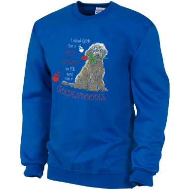 God Sent Me a Goldendoodle - Gildan Sweatshirt