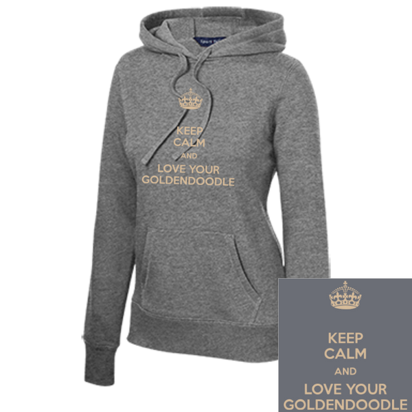 Keep Calm - Ladies Pullover Hooded Sweatshirt