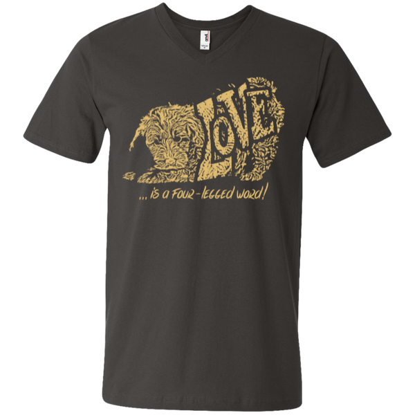 Love Is a Four Legged Word - Men's V-Neck