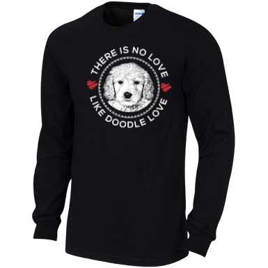 There is no Love Like Doodle Love - Gildan Long Sleeve