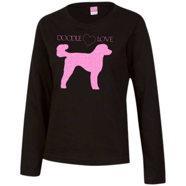Doodle Love - Ladies Long Sleeve T-Shirt