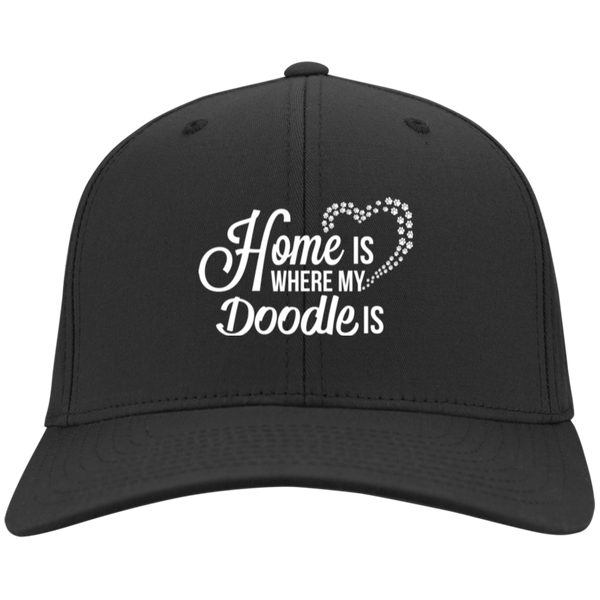 Home Is Where My Doodle Is - Twill Cap