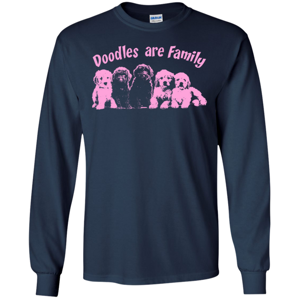 Doodles Are Family - Gildan Long Sleeve T-Shirt