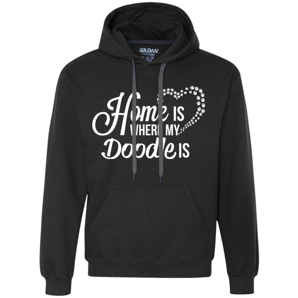 Home Is Where My Doodle Is - Gildan Heavyweight Fleece Sweatshirt