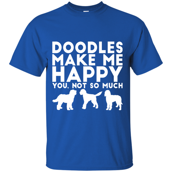 Doodles Make Me Happy - Gildan T-Shirt