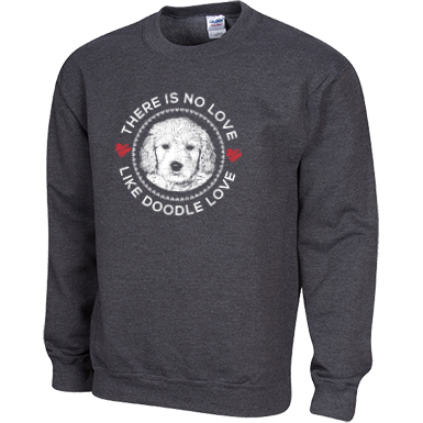 There is no Love Like Doodle Love - Gildan Sweatshirt