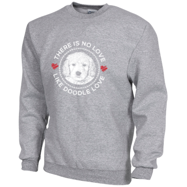 There is no Love Like Doodle Love - Gildan Sweatshirt