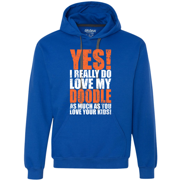 Really Love My Doodle - Gildan Heavyweight Sweatshirt