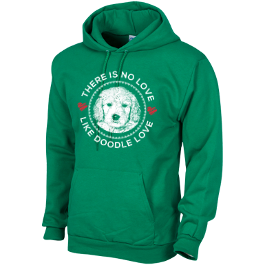 There is no Love Like Doodle Love - Gildan Hoodie