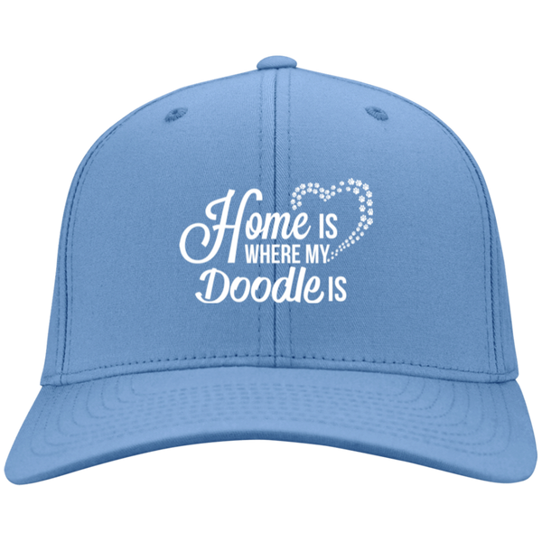 Home Is Where My Doodle Is - Twill Cap