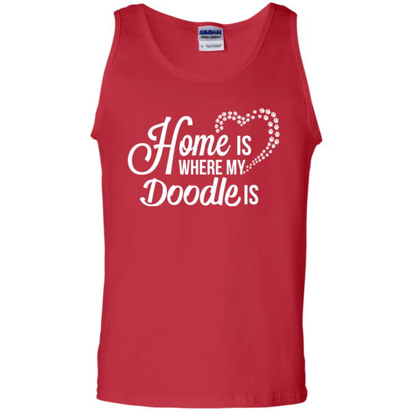 Home Is Where My Doodle Is - Gildan Tank Top