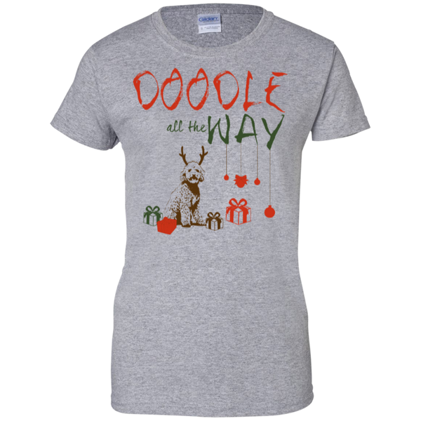 Doodle All The Way - Ladies T-Shirt