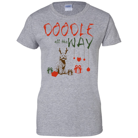 Doodle All The Way - Ladies T-Shirt