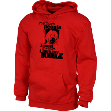 I Love My Doodle - Gildan Hoodie