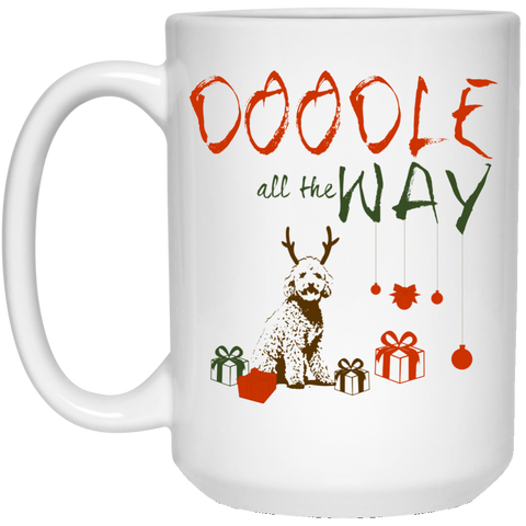 Doodle All The Way Mug (15 oz. White)