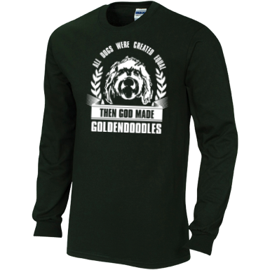 Then God Made Goldendoodles - Gildan Long Sleeve