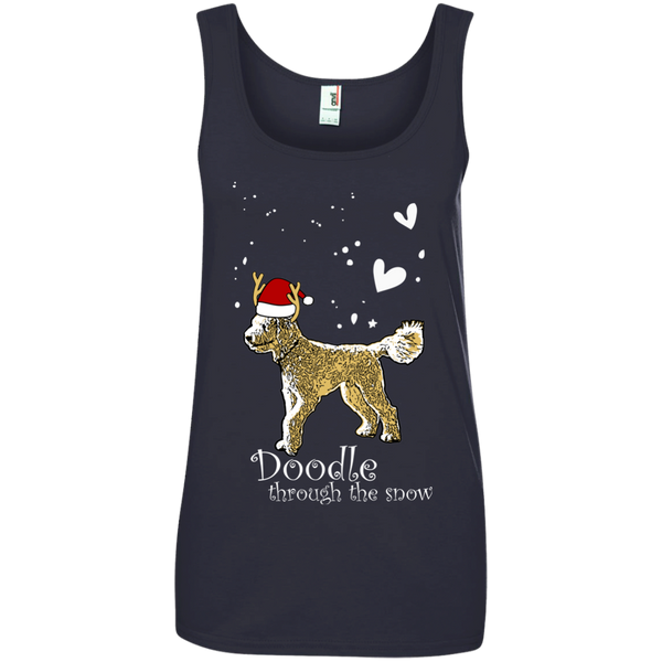 Doodle Through The Snow - Ladies Tank Top