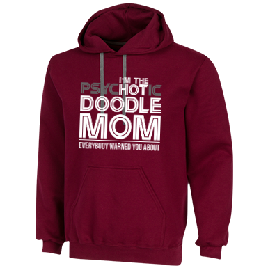 Hot Doodle Mom - Gildan Heavyweight Pullover Fleece