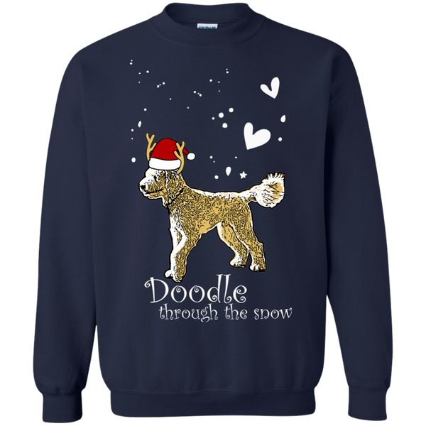 Doodle Through The Snow - Gildan Sweatshirt