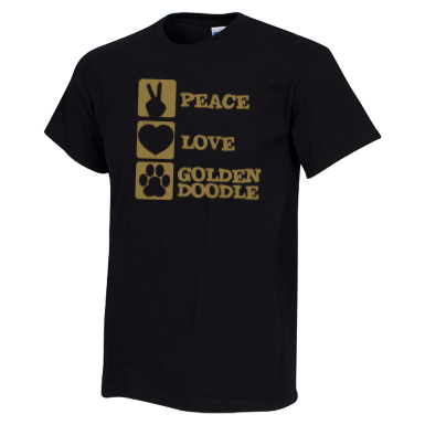 Peace Love Goldendoodle - Gildan T-Shirt