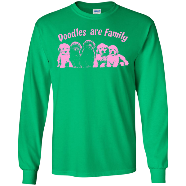 Doodles Are Family - Gildan Long Sleeve T-Shirt