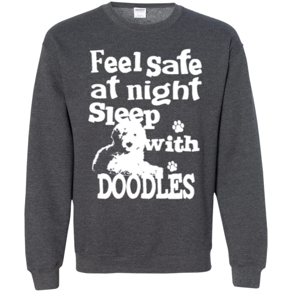 Feel Safe At Night - Gildan Crewneck Sweatshirt