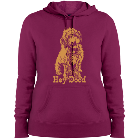 Hey Dood - Ladies Hooded Sweatshirt