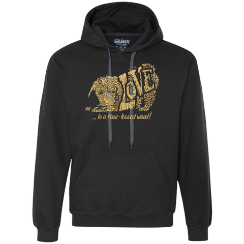 Love Is a Four Legged Word - Gildan Heavyweight Fleece Sweatshirt