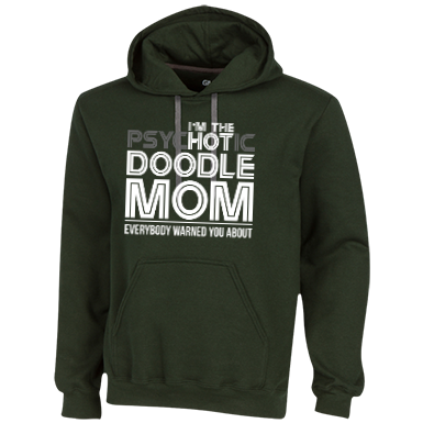 Hot Doodle Mom - Gildan Heavyweight Pullover Fleece