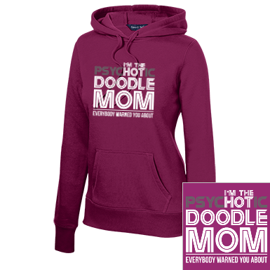 Hot Doodle Mom - Ladies Hooded Sweatshirt