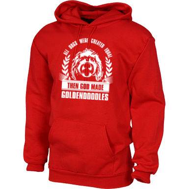 Then God Made Goldendoodles - Gildan Hoodie