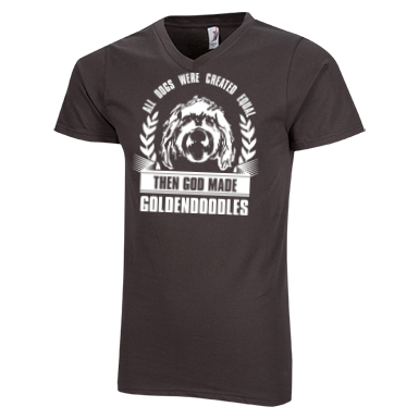 Then God Made Goldendoodles - Men's V-Neck