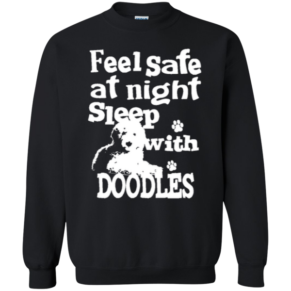 Feel Safe At Night - Gildan Crewneck Sweatshirt
