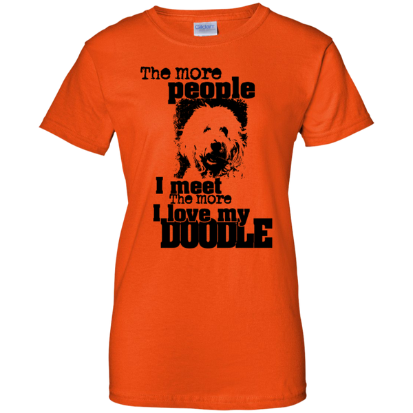 I Love My Doodle - Gildan Ladies T-Shirt