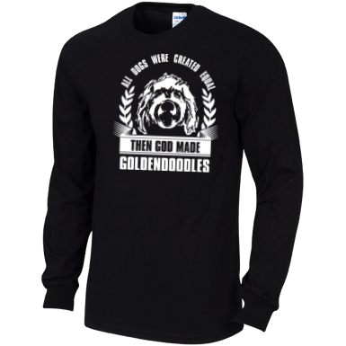 Then God Made Goldendoodles - Gildan Long Sleeve