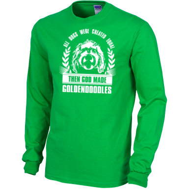 Then God Made Goldendoodles - Gildan Long Sleeve